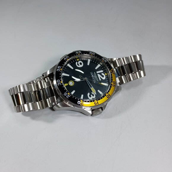 Invicta Specialty Yellow Men's Quartz Watch Model 12119 Swiss Made Working A+ - Picture 7 of 11